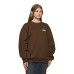 Skechers Funny Monster Sweatshirt Unisex Chicory Coffee Brown Chicory Coffee Brown/03JJ, XS