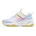 Skechers D'LITES Series Cushioning, Wear Resistant Kids Lifestyle Shoes White Blue Yellow Teenagers 36