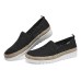 Skechers Bobs Flexpadrille Hi Crisp Meadow 'Black' Women's 37