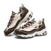Skechers D'LITES 1.0 Cushioning Anti-Slip And Wear-Resistant Low-Top Chunky Sneakers Women's Burgundy Brown Красно-коричневый, 35