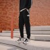 Skechers Colorful Knitted Sweatpants Men Carbon Black/0018 Carbon Black 0018, L