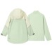 Skechers Grade School Windbreaker Jackets Light Gray Green, 160