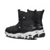Skechers D'LITES Series Slip Resistant Cushioning Abrasion Resistant Low Shaft Kids' Boots Black Teenagers Черный, 27.5
