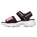 Skechers D'Lites 1.0 Sandals Black/Pink Women's 35
