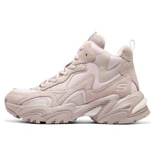 Skechers Stamina V2 Cushioning Anti-Slip And Wear-Resistant High-Top Casual Shoes Women's Nude Pink 35.5