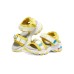 Skechers D'LITES Series Abrasion Resistant Children's Sandals Yellow White Teenagers 28.5