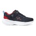 Skechers Anti Slip Wear Resistant Low Top Kids' Running Shoes Black Red Kids' Красно-черный, 32