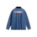 LiNing Skateboard Denim Jacket Men's Medium Blue Denim Синий, XL