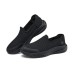 Skechers Anti-Slip And Wear-Resistant Breathable Low-Top Casual Shoes Men's Black Черный, 39.5