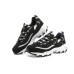 Skechers D'Lites 1.0 'Black White' Women's 37