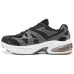 Skechers Anti-Slip Wear-Resistant Low-Top Running Shoes Men's Black Gray Black Gray, 42.5