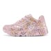 Low Top Kids Lifestyle Shoes Pink Teenagers Pink/Gold Silver, 31