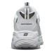 Skechers D'LITES 1.0 Low-Top Chunky Sneakers Women's White Black Черно-белый, 36.5