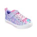 Little Girls’ Twinkle Toes: Twinkle Sparks - Ombre Flutter Stay-Put Light-Up Casual Sneakers from Finish Line Lavendar Multi, 1.5