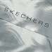 Skechers Jackets Coats Men's Gray White Ink All Over Print Gray White Ink All Over Print/03Z3, M