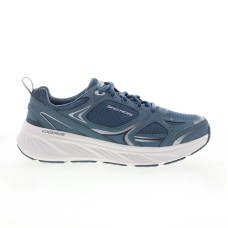 Skechers Edgeride Exodis Mens Blue Extra Wide Mesh Lifestyle Sneakers Shoes 9.5