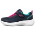 Skechers Anti-Slip Wear-Resistant Low-Top Kids' Running Shoes Navy Kids' Синий, 27.5