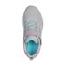 Skechers Abrasion Resistant Breathable Kids Lifestyle Shoes Gray Pink Kids' Gray Pink, 28.5
