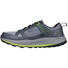 Skechers Go Run Pulse Running Shoes Men Low-Top Charcoal Gray 43