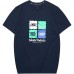 Skechers T Shirt Unisex Navy Blue Синий, L