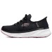 Skechers Sport Cushioned Wear-Resistant Coverage Low-Top Casual Shoes Women's Black Черный, 38