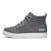 Skechers City Point Slip Resistant And Breathable High Top Kids' Skateboarding Shoes Charcoal Gray Teenagers 37