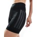 adidas Training optime 3-stripes 1/4 short leggings in black Черный, 2XS 5in - 2XS