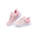 Skechers Heart Lights Slip-Resistant Cushioning Wear-Resistant Kids Lifestyle Shoes Pink Teenagers 33
