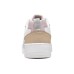 Skechers Sport Court 92 Durable Breathable Low-Top Skateboard Shoes Women's White Yellow Pink White Yellow Pink, 36
