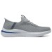Skechers SKECHERS MENS USA Anti-Slip Wear-Resistant Low-Top Casual Shoes Men's Gray Серый, 40