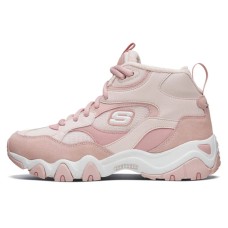 Skechers D Lites 2.0 High Top Running Shoes Pink Women's 35