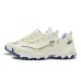 Skechers D'Lites 1.0 Chunky Sneakers Women's Low-Top White Yellow white, 39.5