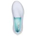 Skechers Cushioning Wear-Resistant Low-Top Casual Shoes Women's White Blue White blue, 36.5