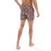 Aray abstract print swim shorts in mauve Розовый, S