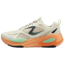 Skechers Cushioned Wear-Resistant Lightweight Low-Top Casual Shoes Men's Beige Natural/peach, 42.5