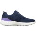 Skechers Skech Air Dynamight Running Shoes Women's Low Top Marine Blue/Purple 35