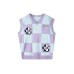Skechers Tank Top Checkerboard Large Square Purple Green Kids' Checkerboard large grid purple green/0388, 120