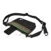 Skechers Fabric Crossbody Bag, Shoulder Bag Unisex Dark Ink Green Dark Ink Green