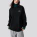 Skechers Sweatshirt Unisex Carbon Black Carbon Black 0018, XS