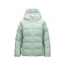 Skechers Basic Sports Series Down Jacket Women's Aqua Green Gray Aqua green gray, S