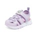 Skechers Comfy Grip Anti Slip Wear Resistant Low Top Sports Sandals Pink Purple Infant And Toddler 26