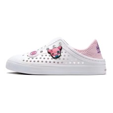 Small Columns Under The Sea x Skechers Kids Anti Slip Wear Resistant Children's Sandals White Pink Kids' Белый Розовый, 30