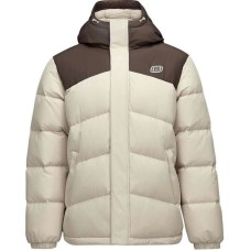 Skechers Mountain And Wild Outdoor Series Down Jacket Men's Light Brown Коричневый, 2XL