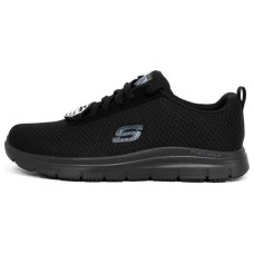 Skechers Cushioning Breathable Low-Top Casual Shoes Men's Черный, 41