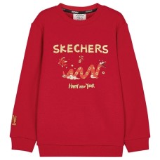 Skechers Sweatshirt New Year Race Red Teenagers Красный, 140