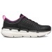Skechers Max Cushioning Premier Sports Shoes Black/White/Purple Women's 36