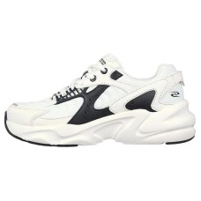 Skechers BOBS BAMINA 2 Chunky Sneakers Women's Low-Top Beige White Black 37