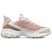 Skechers D'LITES 1.0 Cushioning Anti-Slip Wear-Resistant Breathability Low-Top Chunky Sneakers Women's Pink White 35.5