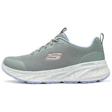 Skechers Sport Anti Slip Wear Resistant Low Top Casual Running Shoes Women's Green Blue зеленый/синий, 39