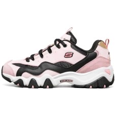 Skechers D'lites 2.0 Sports Shoes Pink/Black/White Women's 36